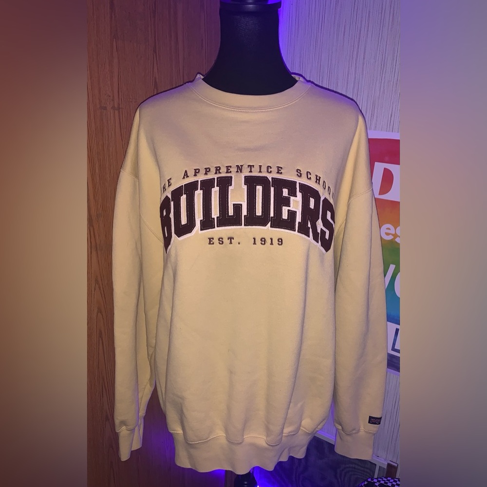 Yellow crewneck